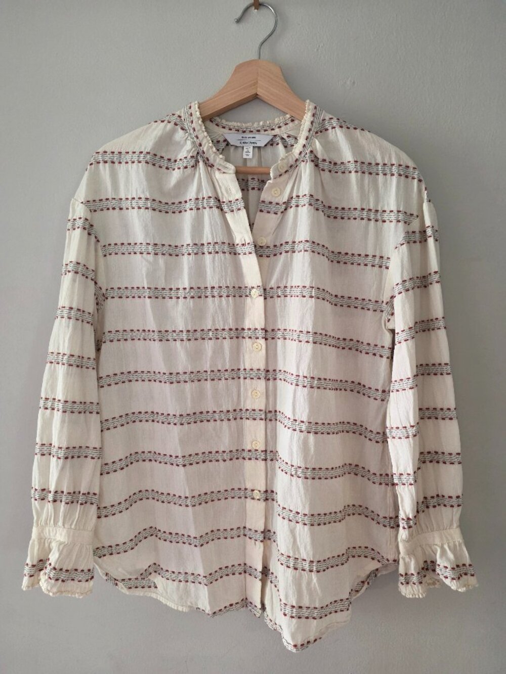 Embroidered Cotton Blouse